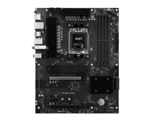 MSI MB PRO B850-S WIFI6E,AM5,4DDR5,2PCI-Ex16,1PCI-Ex1,2M.2,4SATA3,5USB 10G,6USB 5G,4USB2,HD AUDI