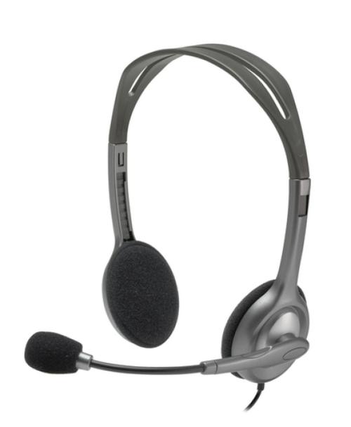 LOGITECH CUFFIE CON MICROFONO H111, JACK 3.5MM