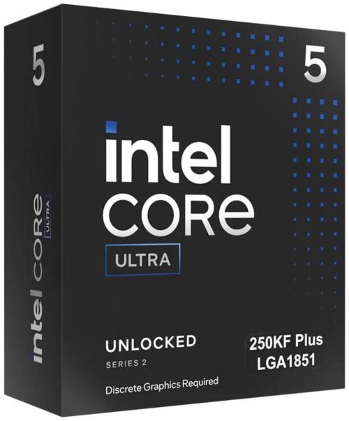INTEL CPU ULTRA 5, 250KF, LGA 1851, BOXED