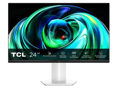 TCL MONITOR GAMING 23,8 mLED VA 16:9 FHD 5MS 100hz 450 CDM, miniLED Direct-84, 99 sRGB, VGA/HDMI, BIANCO