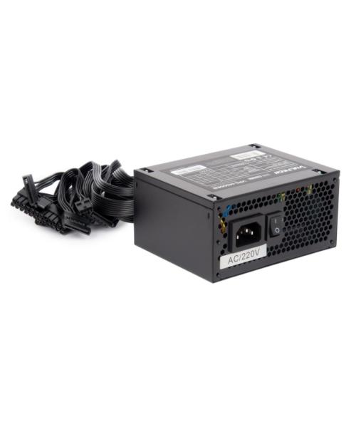 VULTECH ALIMENTATORE MICRO ATX, 500W VENTOLA TERMOREGOLATA, SERIE ESSENCE