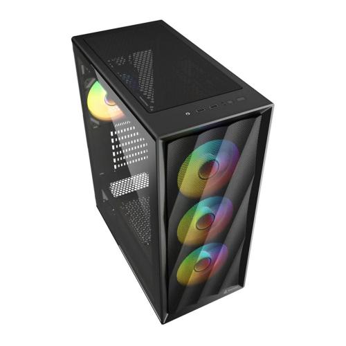 SHARKOON CASE 2X U3, VETRO TEMPERATO, 4X 120 ARGB FAN, ARGB CONTROLLER