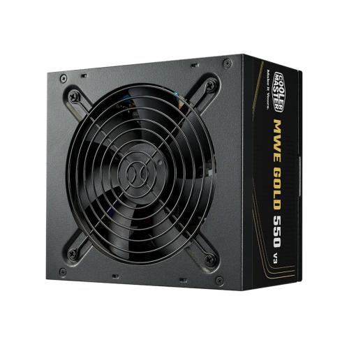 COOLER MASTER ALIMENTATORE MWE GOLD 850 V3, UK, 850W 80 GOLD NON MODULARE ATX 3.1 VENTOLA 120MM, GAR