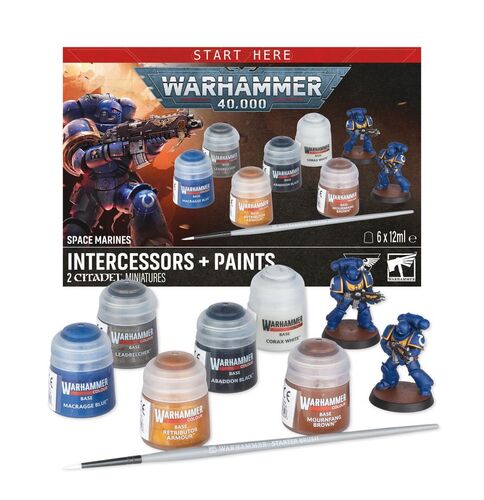 Space Marines: Intercessor + Colori