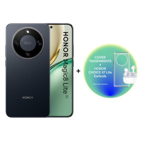 HONOR SMARTPHONE MAGIC8 LITE 8 256GB M. BLACK X7 LITE TPU CASE